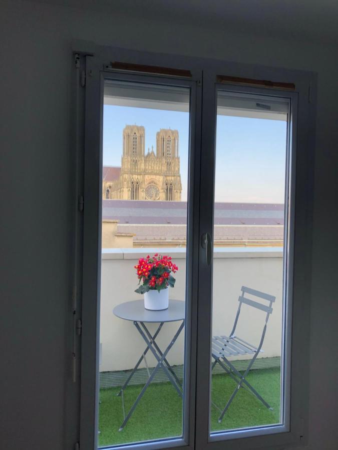 Studio Cosy Vue Cathedrale Реймс Екстериор снимка