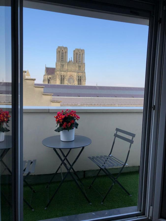 Studio Cosy Vue Cathedrale Реймс Екстериор снимка